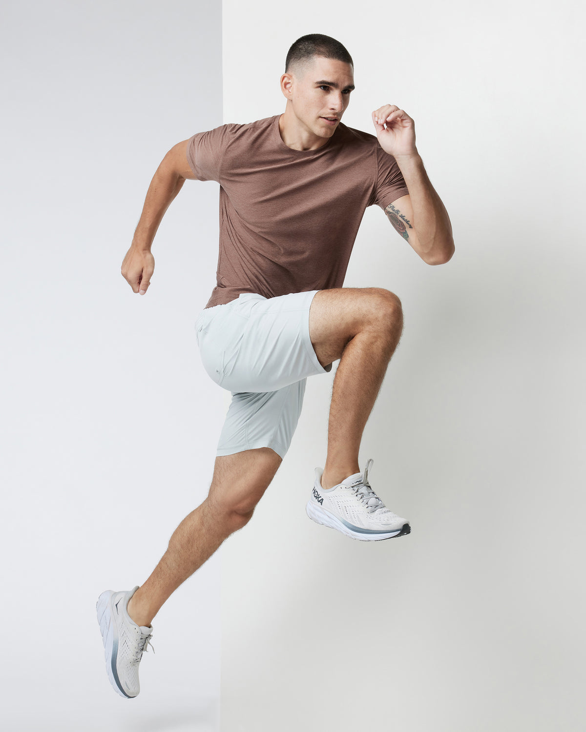 Kore Short Lined 9" Men's Sky Grey Athletic Shorts | Vuori discount