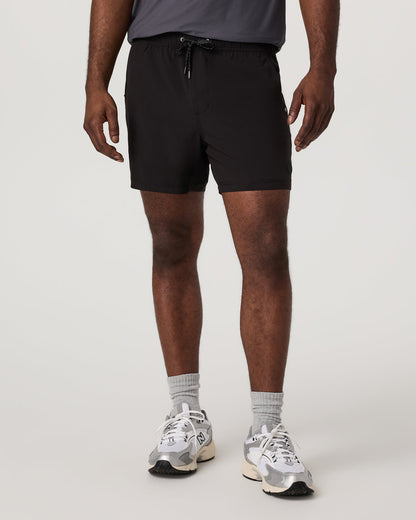 Kore Short Lined 5" Black Tonal Athletic Shorts | Vuori for sale
