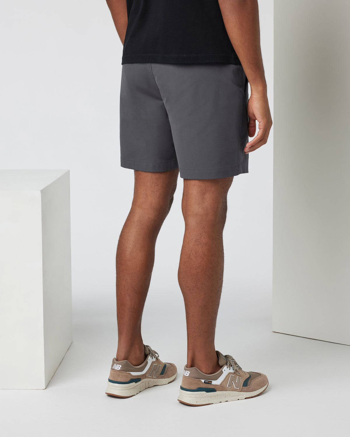 Meta Short 6" Men's Charcoal Chino Shorts | Vuori discount