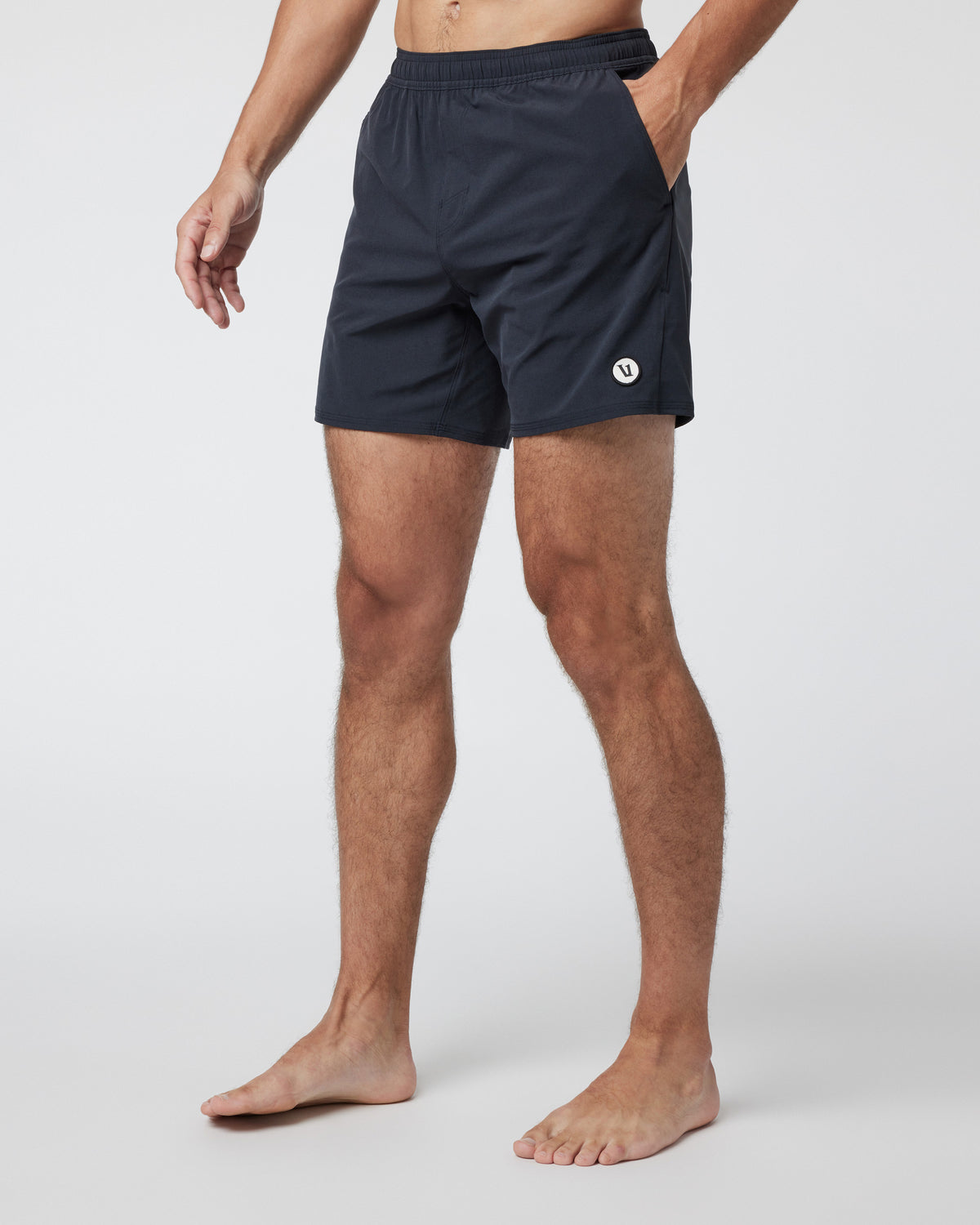 Maverick Volley Short Men's Black Hybrid Shorts | Vuori outlet
