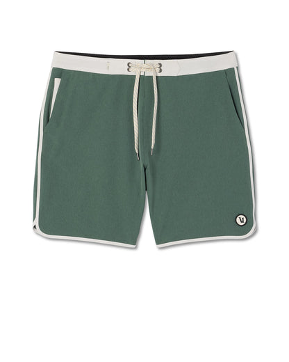 Men's Cruise Boardshort 7" Agate Green Linen Texture | Vuori discount