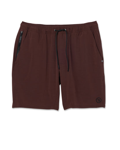 Elevate Kore Short Lined 7" Men's Burgundy Shorts | Vuori online