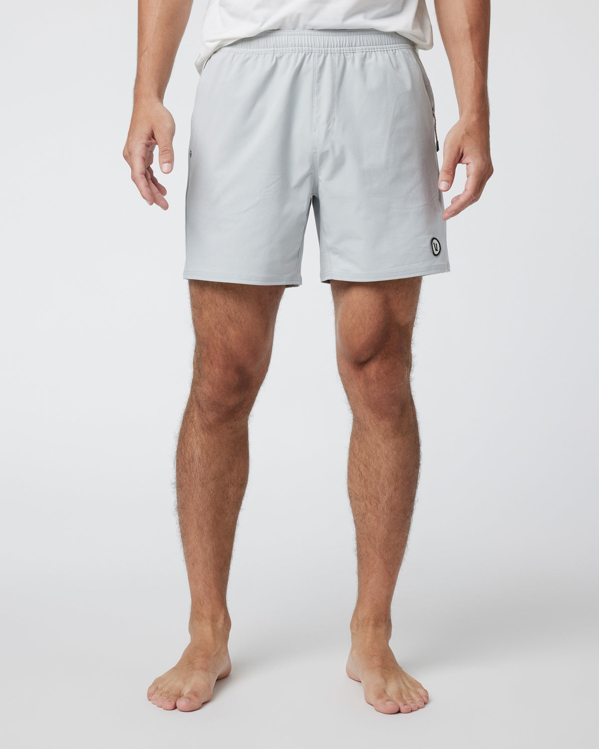 Maverick Volley Short Men's Sky Grey Hybrid Shorts | Vuori discount