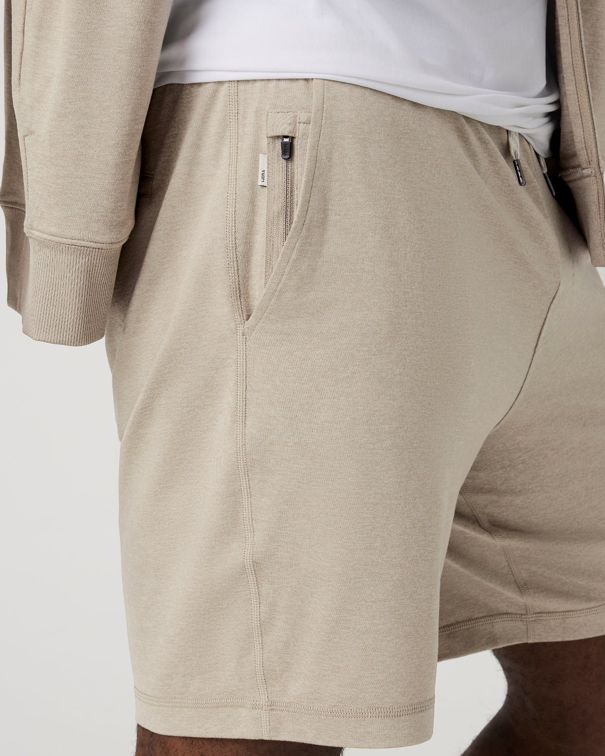Ponto Performance Short 7" Men's Truffle Heather Shorts | Vuori shop