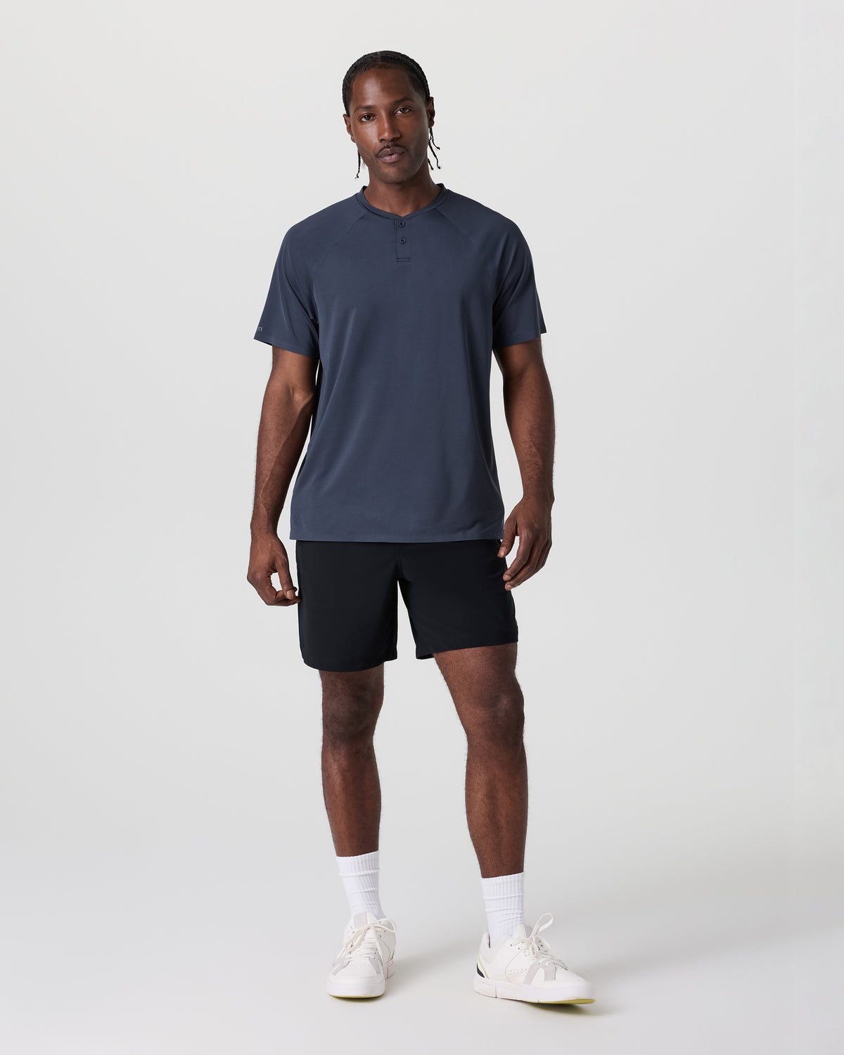Fleet Sport Short Unlined Classic Fit 7" Black | Vuori online