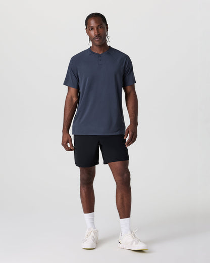 Fleet Sport Short Unlined Classic Fit 7" Black | Vuori online