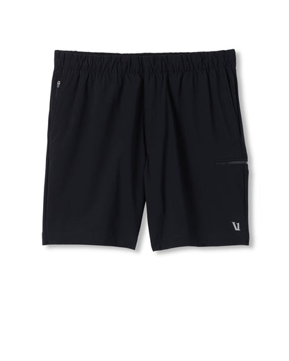 Fleet Sport Short Unlined Classic Fit 7" Black | Vuori online