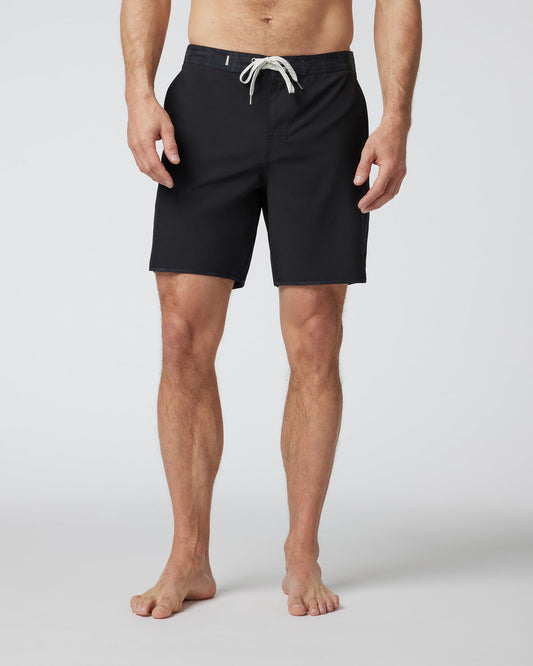 Cruise Boardshort Men's Black Swim Trunks | Vuori outlet