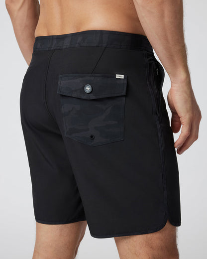 Cruise Boardshort Men's Black Swim Trunks | Vuori outlet