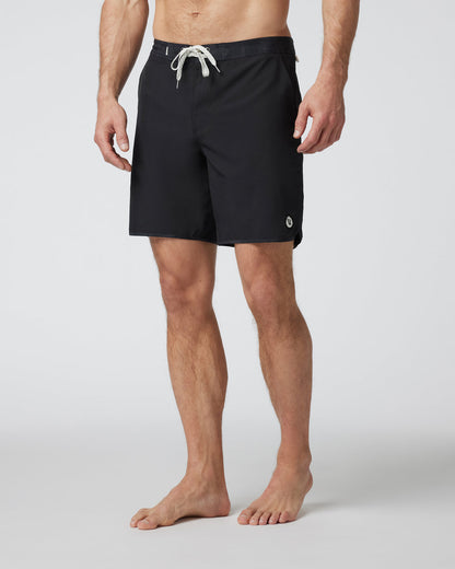 Cruise Boardshort Men's Black Swim Trunks | Vuori outlet