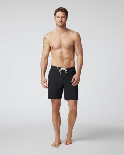 Cruise Boardshort Men's Black Swim Trunks | Vuori outlet