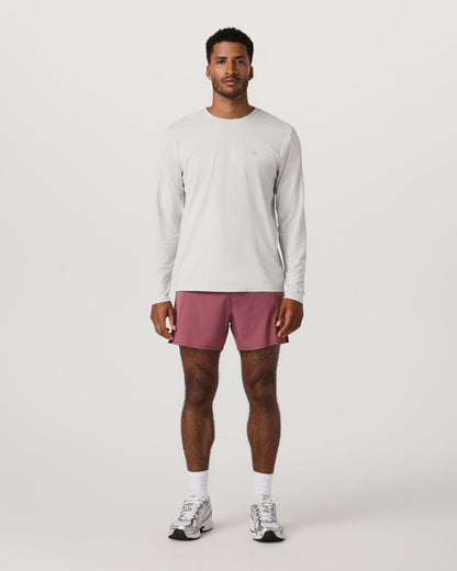 Qualify Short Lined 5" Men's Berry Performance Shorts | Vuori online