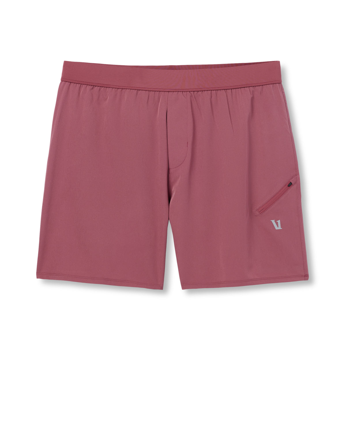 Qualify Short Lined 5" Men's Berry Performance Shorts | Vuori online
