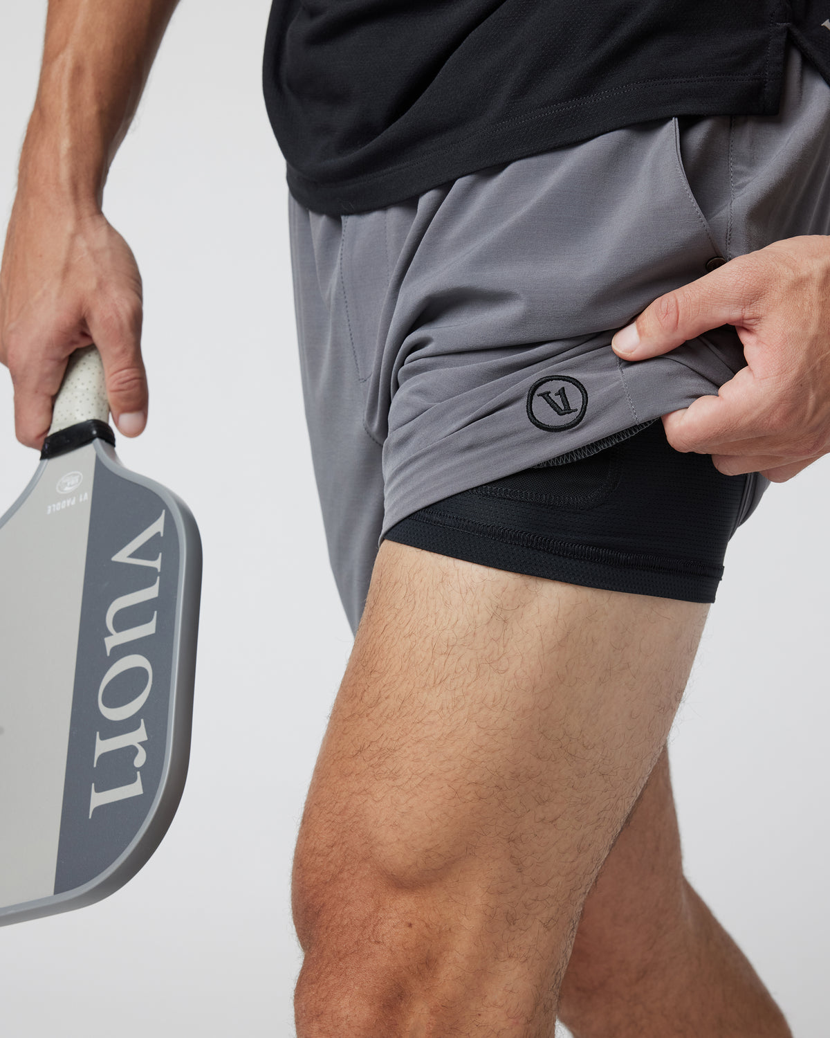 Elevate Kore Short Lined 7" Men's Zinc Performance Shorts | Vuori discount