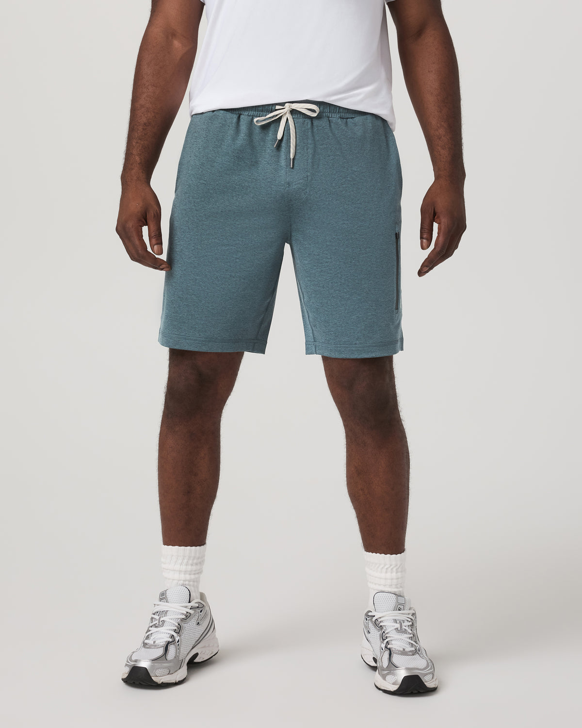 Men's Sunday Performance Short 8" Blue Sea Heather | Vuori shop