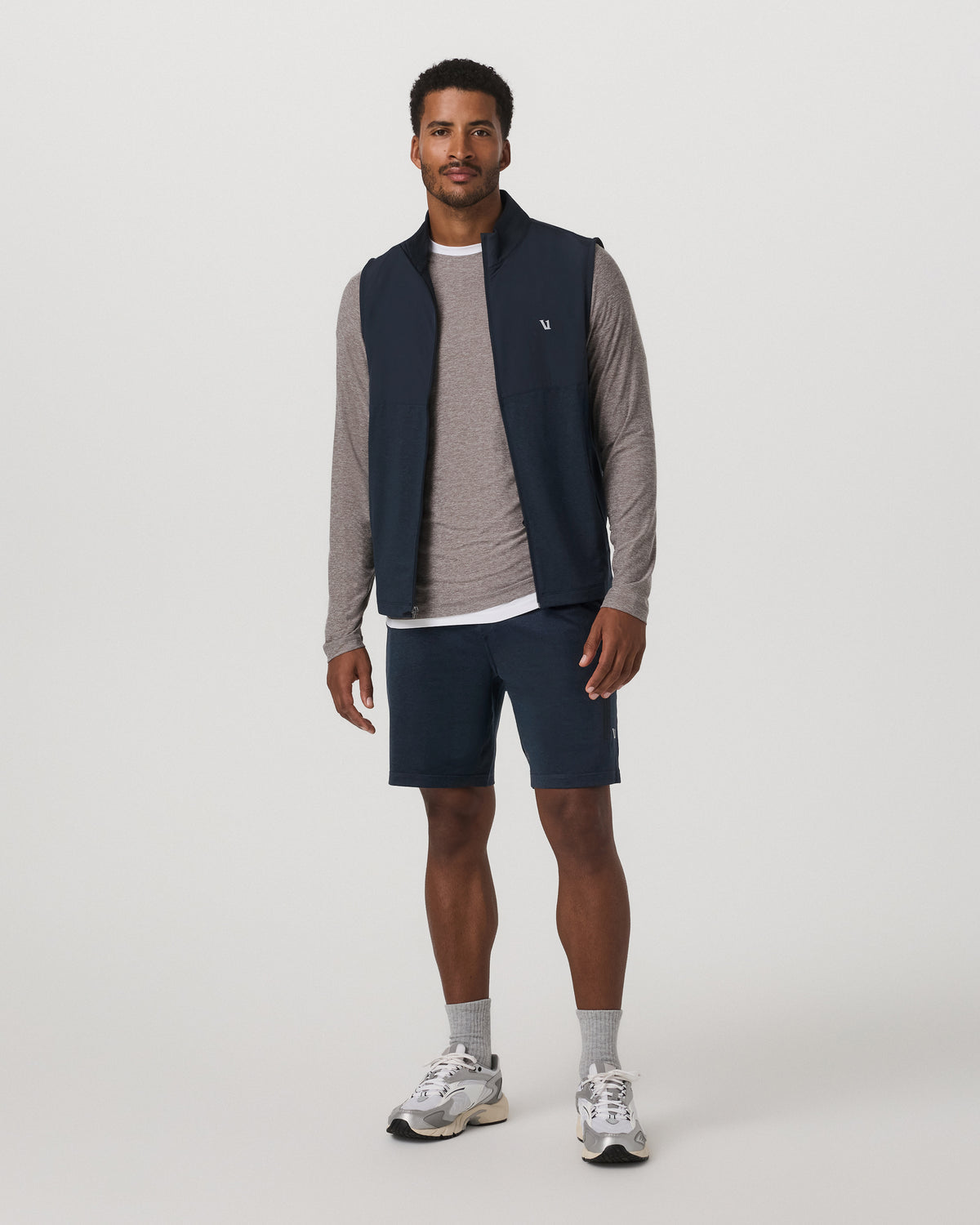 Sunday Performance Short Ink Heather | Vuori sale