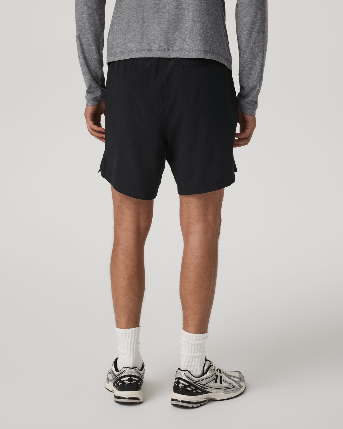 HardKore Short Lined 7" Men's Black Performance Shorts | Vuori sale