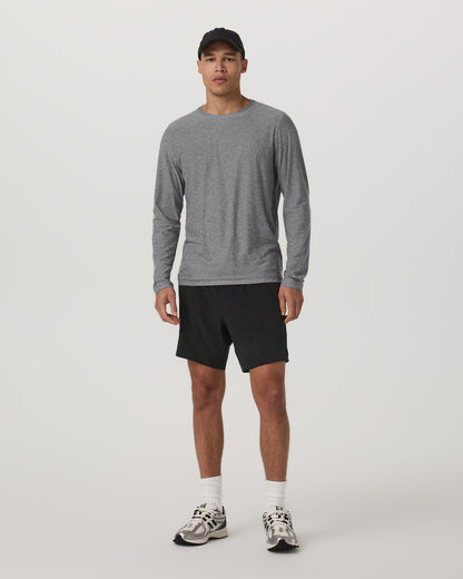 HardKore Short Lined 7" Men's Black Performance Shorts | Vuori sale