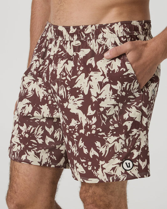 Maverick Volley Short Lined Sable Maui Hybrid Shorts | Vuori onsale