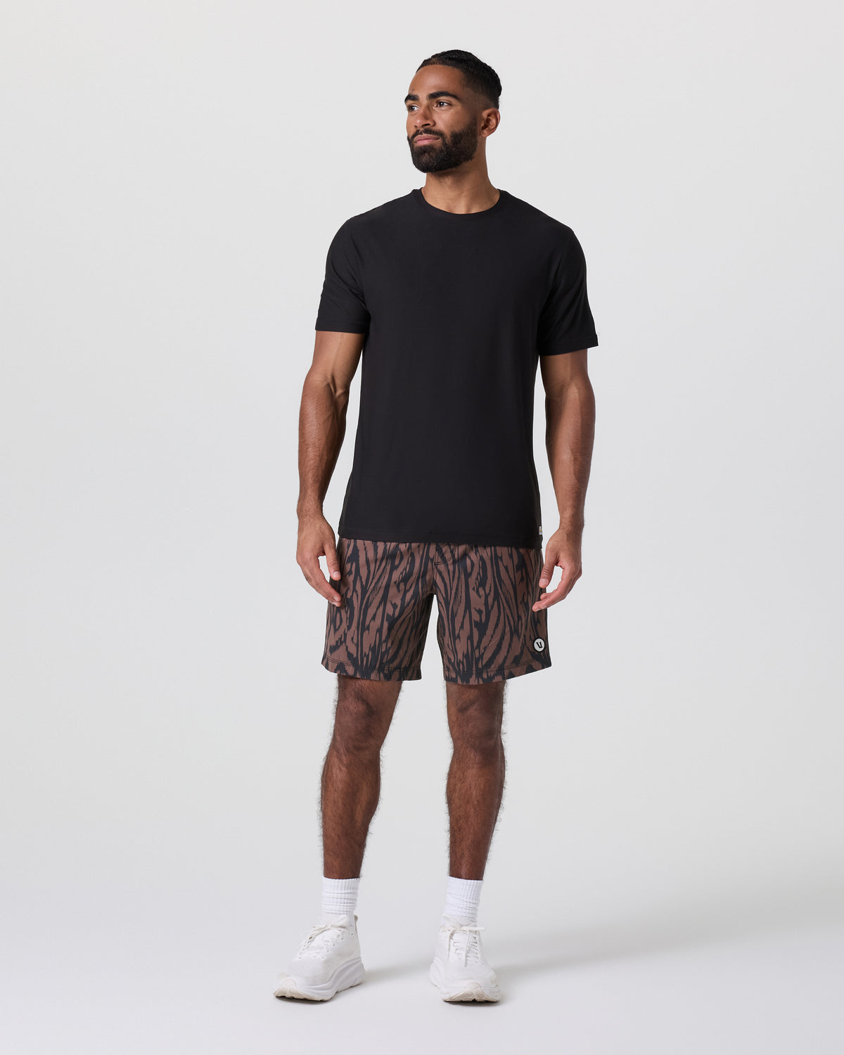 Kore Short Lined 7" Men's Chocolate Milk Mirage | Vuori for sale