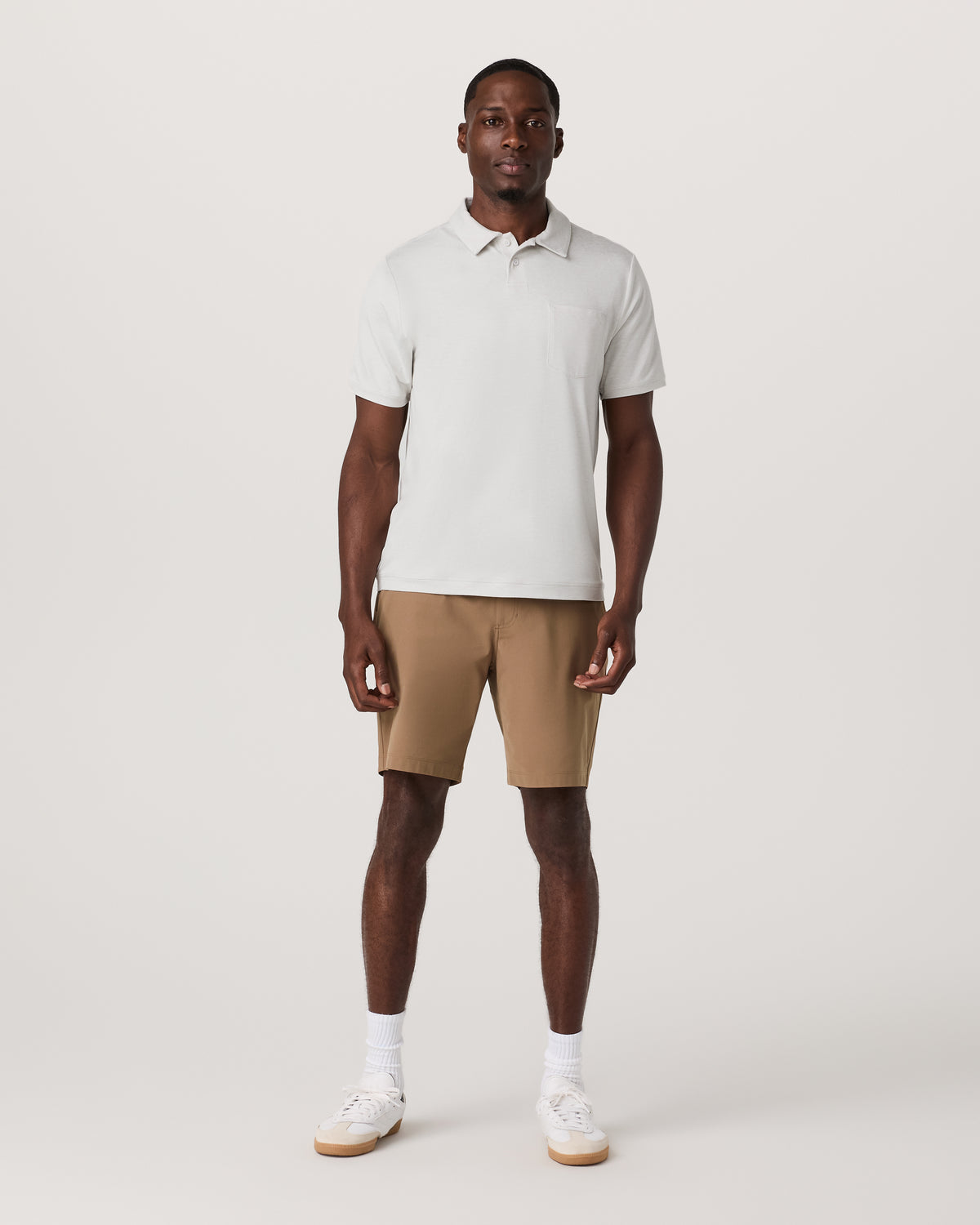 Meta Short 8" Men's Pecan Classic Chino Shorts | Vuori sale