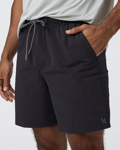 Grafton Short Unlined Classic Fit 7" Black | Vuori onsale