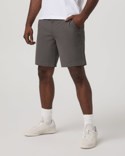 Meta Short 8" Men's Warm Grey Classic Chino Shorts | Vuori online