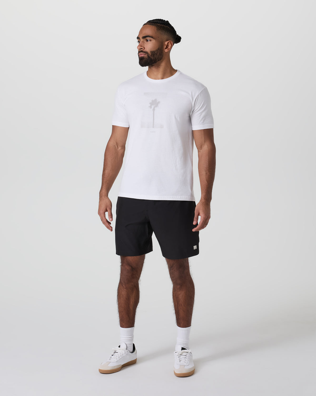 Banks Session Short 7" Black | Vuori outlet
