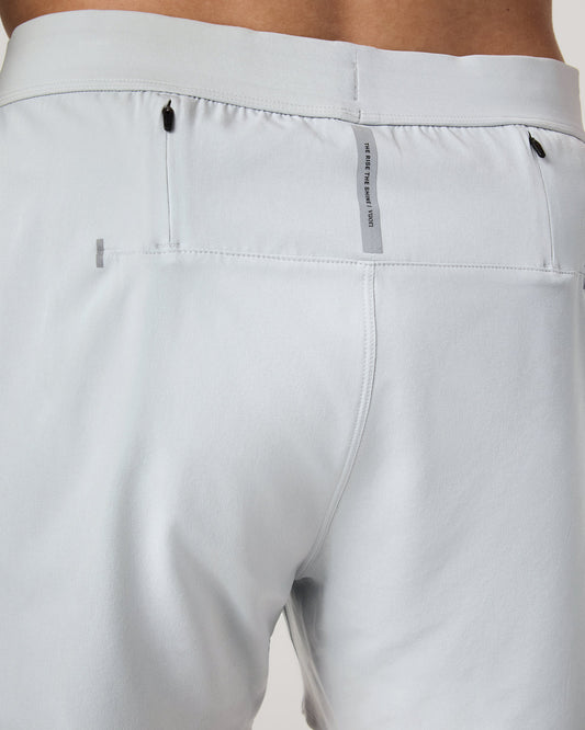 Qualify Short Lined 5" Men's Sky Grey Training Shorts | Vuori shop