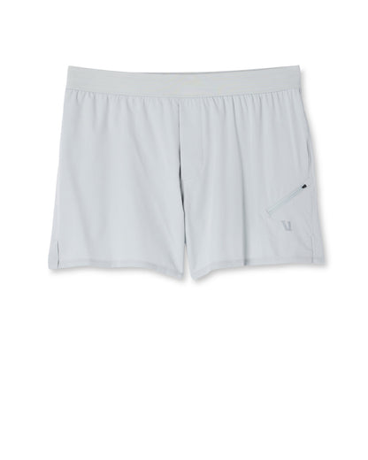 Qualify Short Lined 5" Men's Sky Grey Training Shorts | Vuori shop