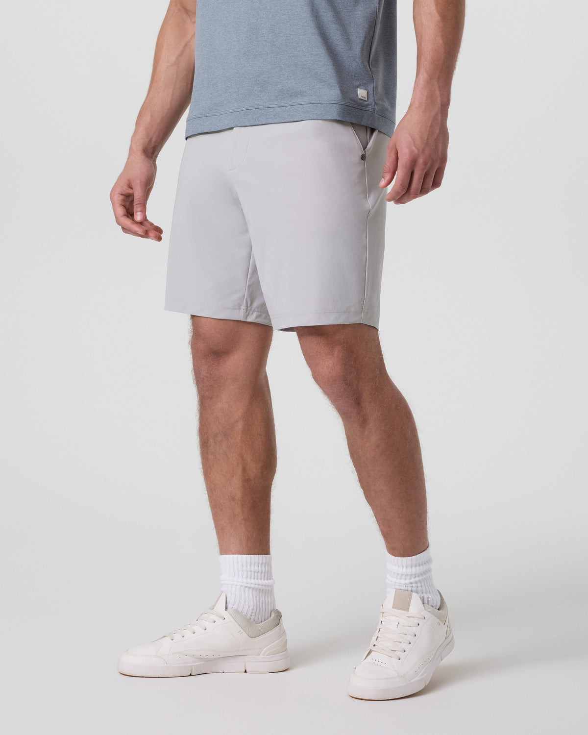 Fleet Chino Short 8" Men's Fog Shorts | Vuori online