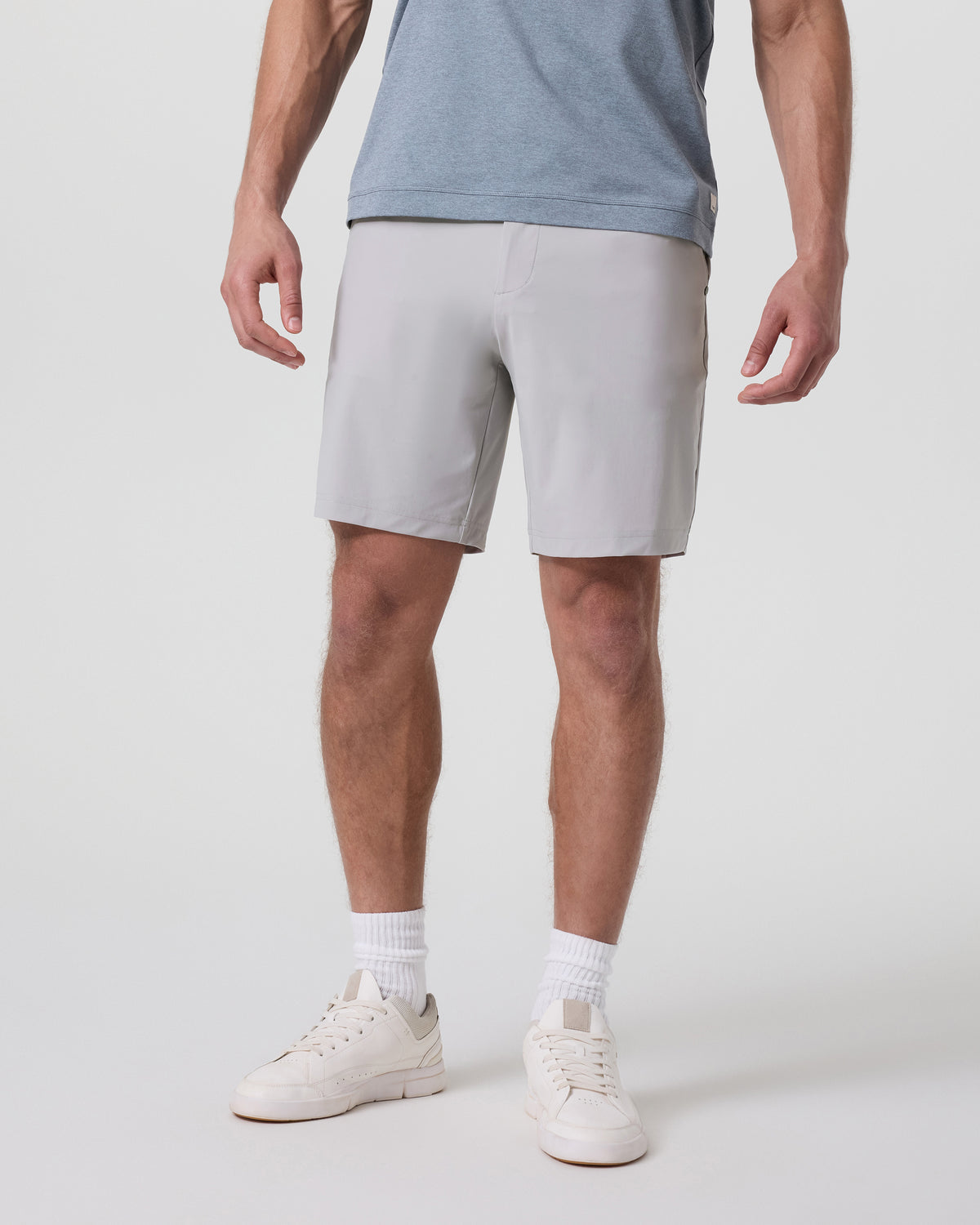 Fleet Chino Short 8" Men's Fog Shorts | Vuori online
