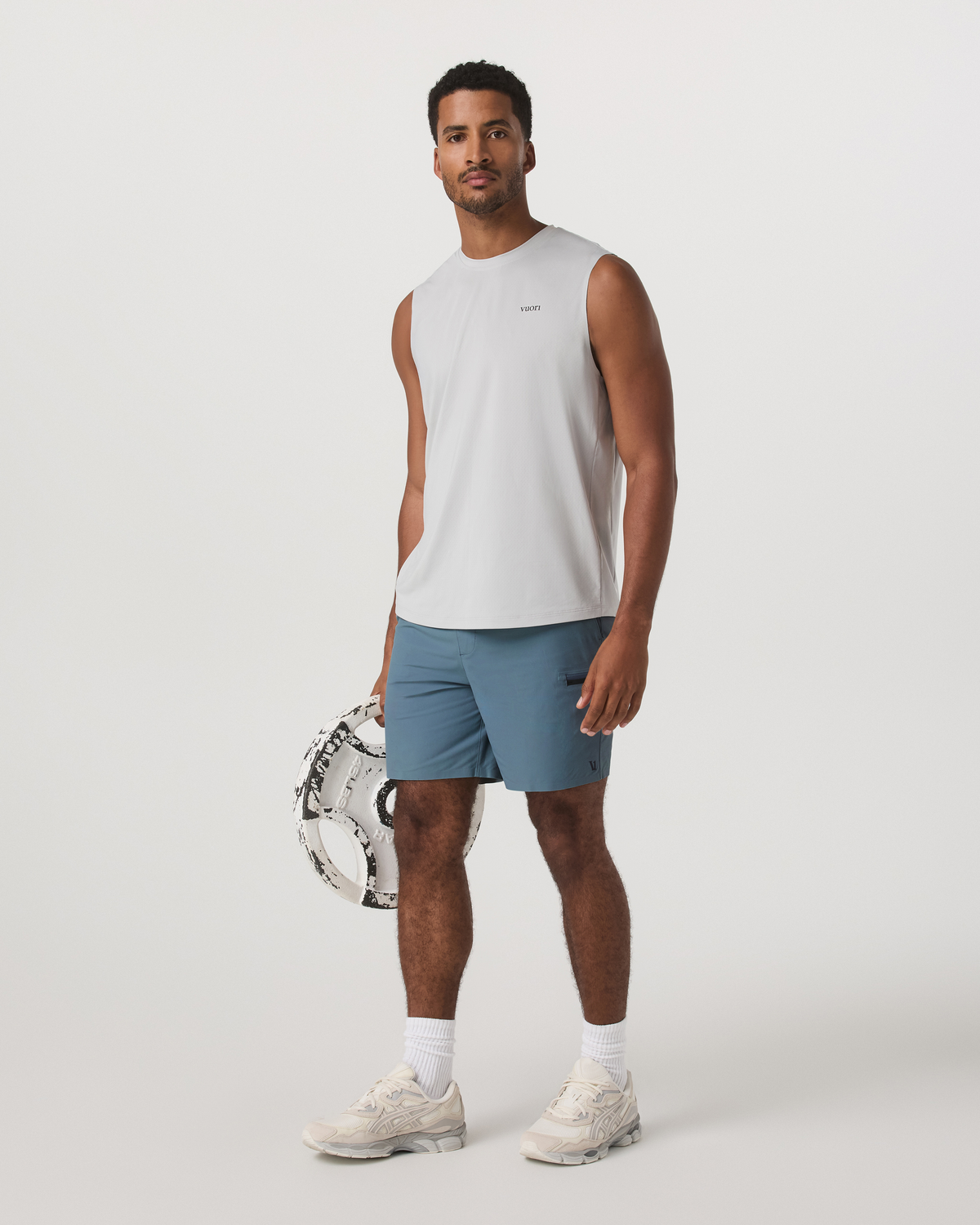 Grafton Short Unlined 7" Men's Training Shorts in Abyss | Vuori sale