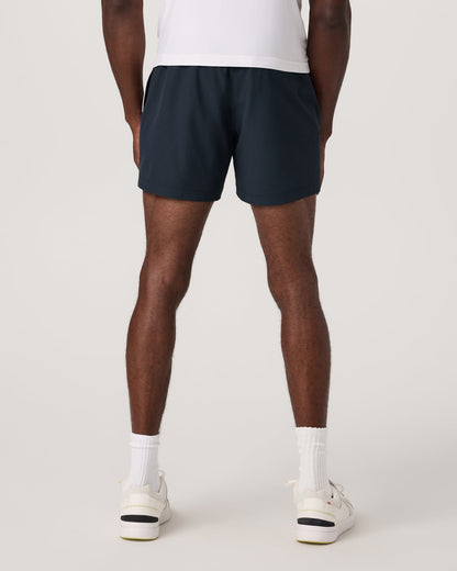 Crosscourt Short Unlined 5" Men's Navy Tennis Shorts | Vuori sale