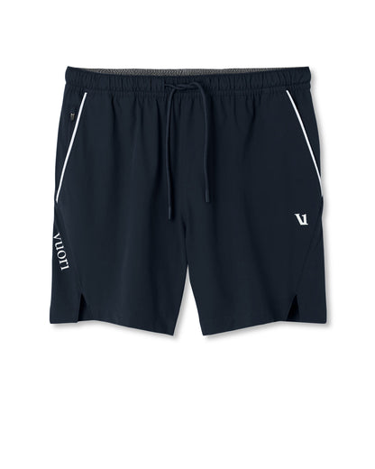 Crosscourt Short Unlined 5" Men's Navy Tennis Shorts | Vuori sale