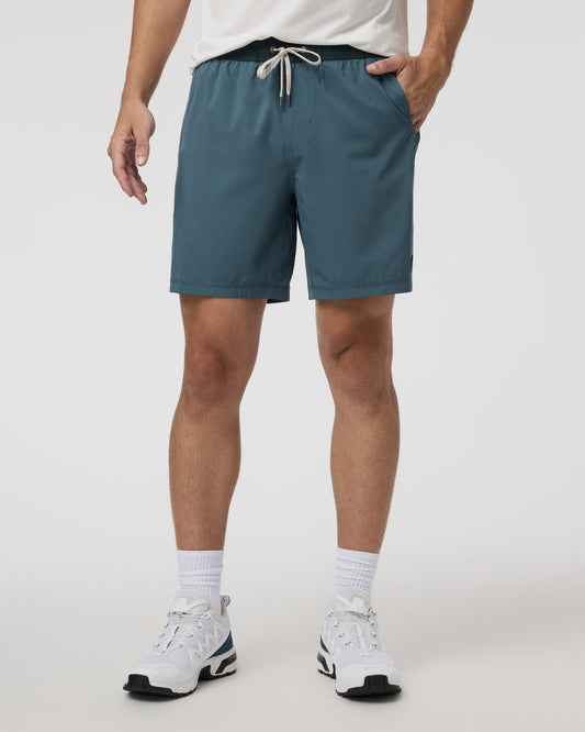 Kore Short Lined 7" Men's Light Deep Sea Athletic Shorts | Vuori onsale