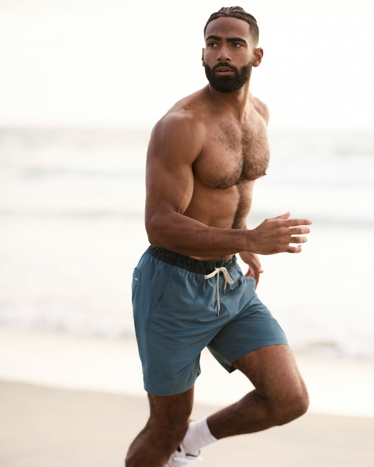 Kore Short Lined 7" Men's Light Deep Sea Athletic Shorts | Vuori onsale