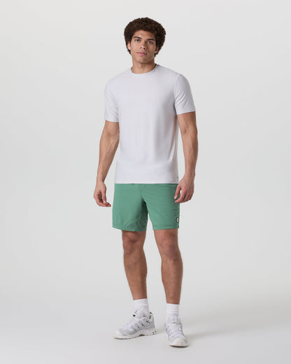 Kore Short Lined 7" Men's Hedge Green Athletic Shorts | Vuori online