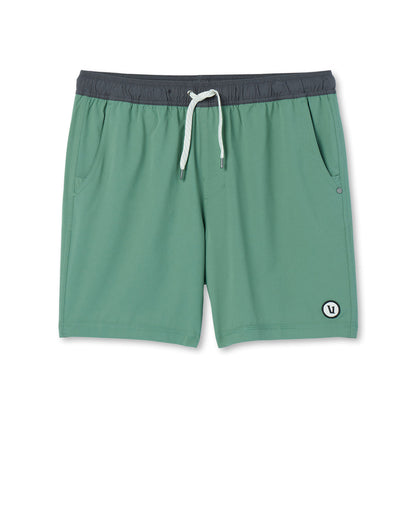 Kore Short Lined 7" Men's Hedge Green Athletic Shorts | Vuori online