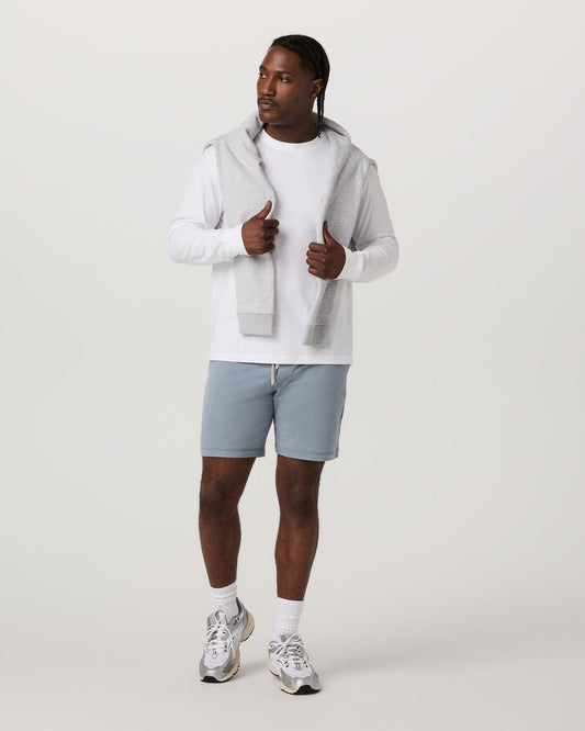 Ponto Performance Short 7" Men's Flint Heather Shorts | Vuori discount