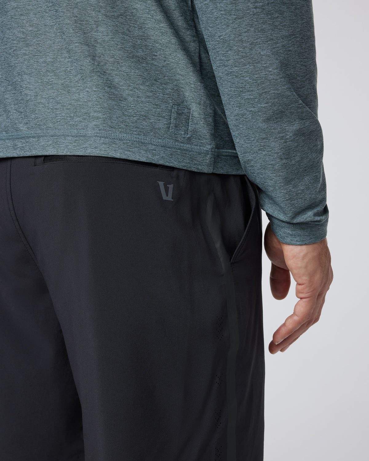 Domain Performance Short Men's Black Workout Shorts | Vuori shop