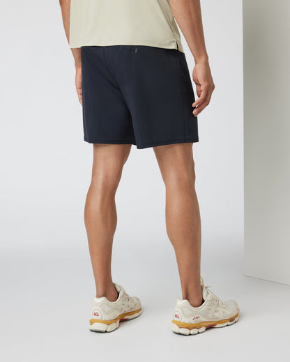 Qualify Run Short Lined 6" Men's Black Run Shorts | Vuori onsale