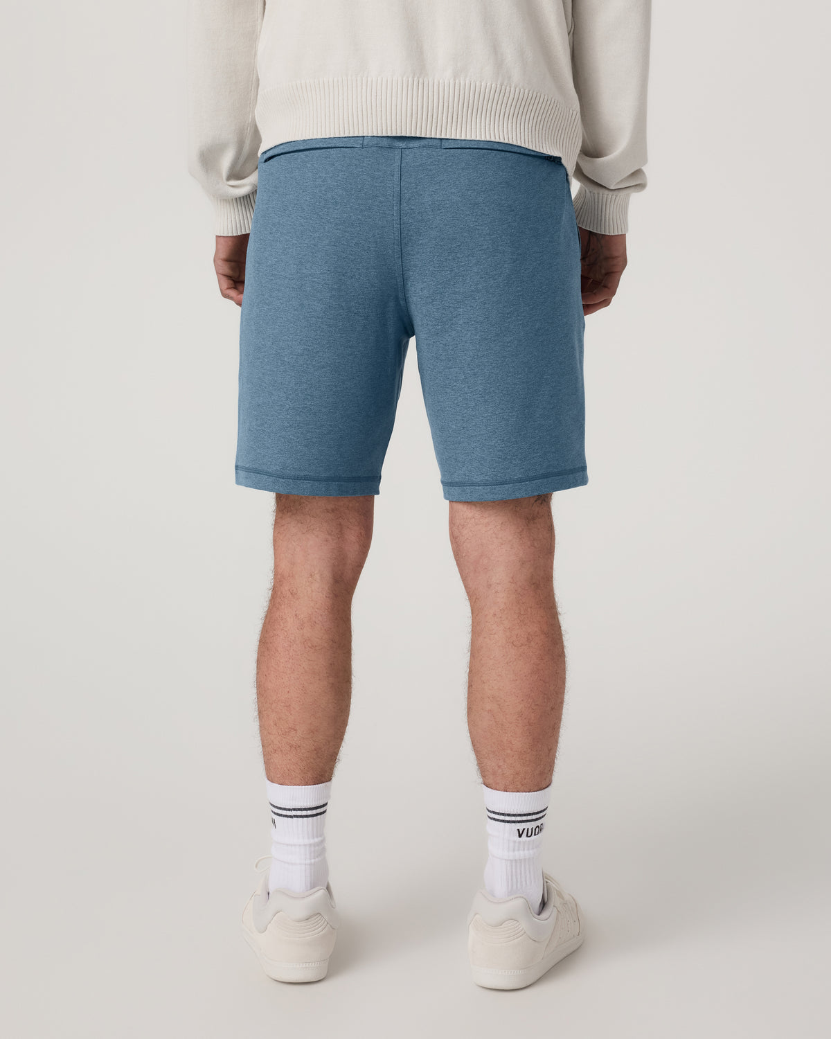 Coronado Short 8" Men's Pool Blue Heather Lounge Short | Vuori shop