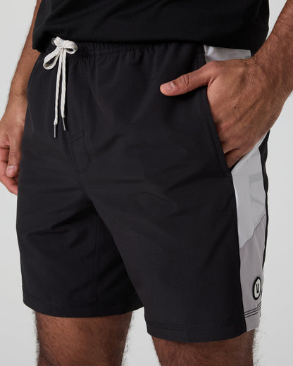 Kore Short X2 Lined Classic Fit 7" Black/Salt/Amethyst Grey | Vuori sale