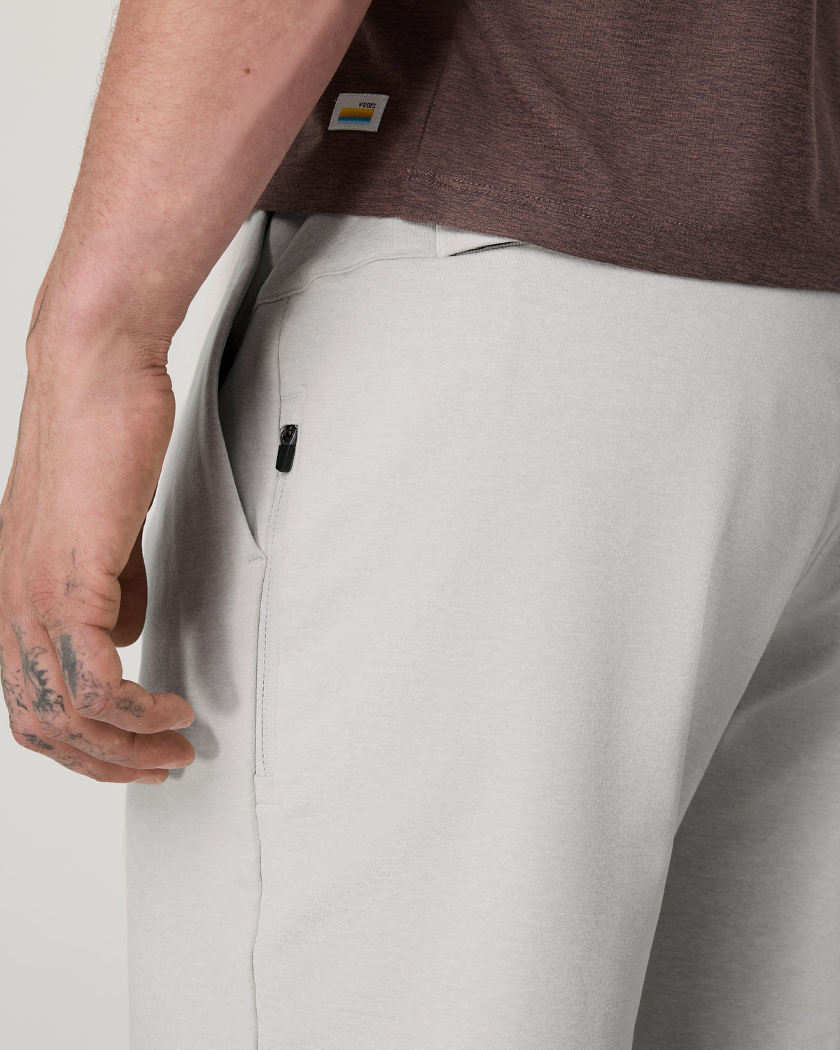 Coronado Short 8" Men's Salt Heather Lounge Bottoms | Vuori shop
