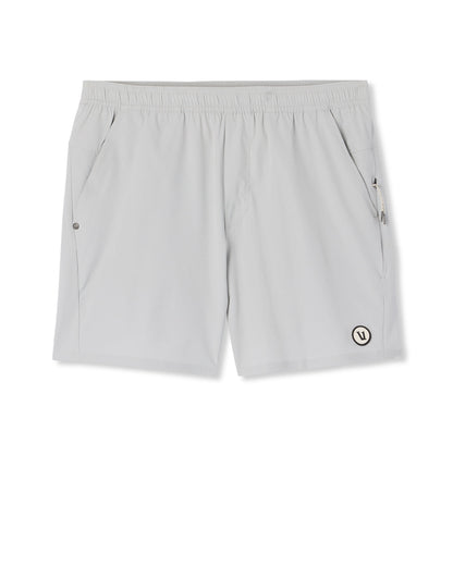 Maverick Volley Short Lined Men's Sky Grey Swim Shorts | Vuori outlet