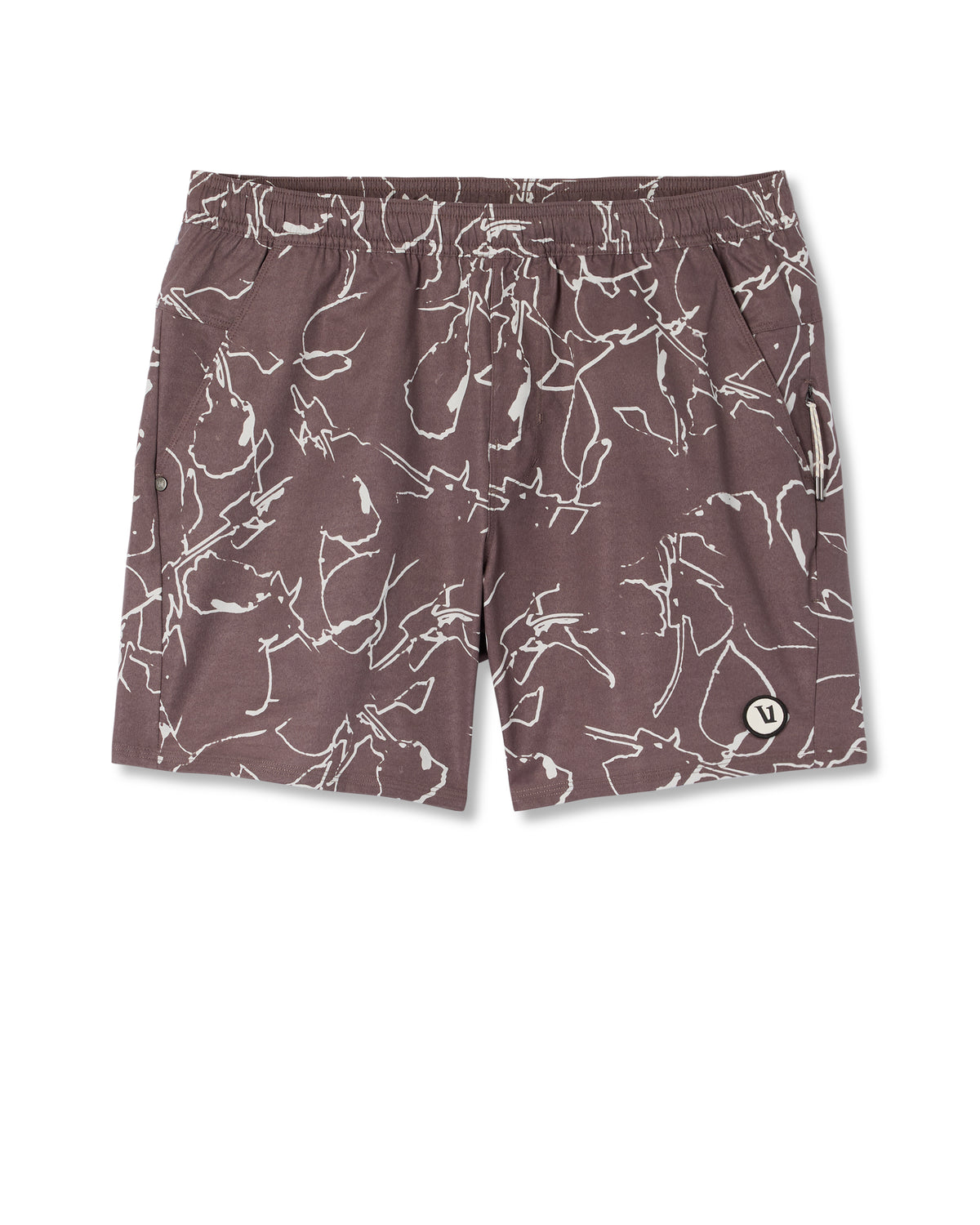 Maverick Volley Short Lined Men's Huckleberry Shorts | Vuori sale
