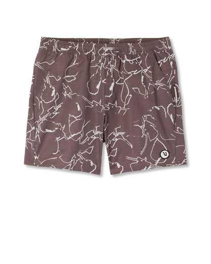 Maverick Volley Short Lined Men's Huckleberry Shorts | Vuori sale