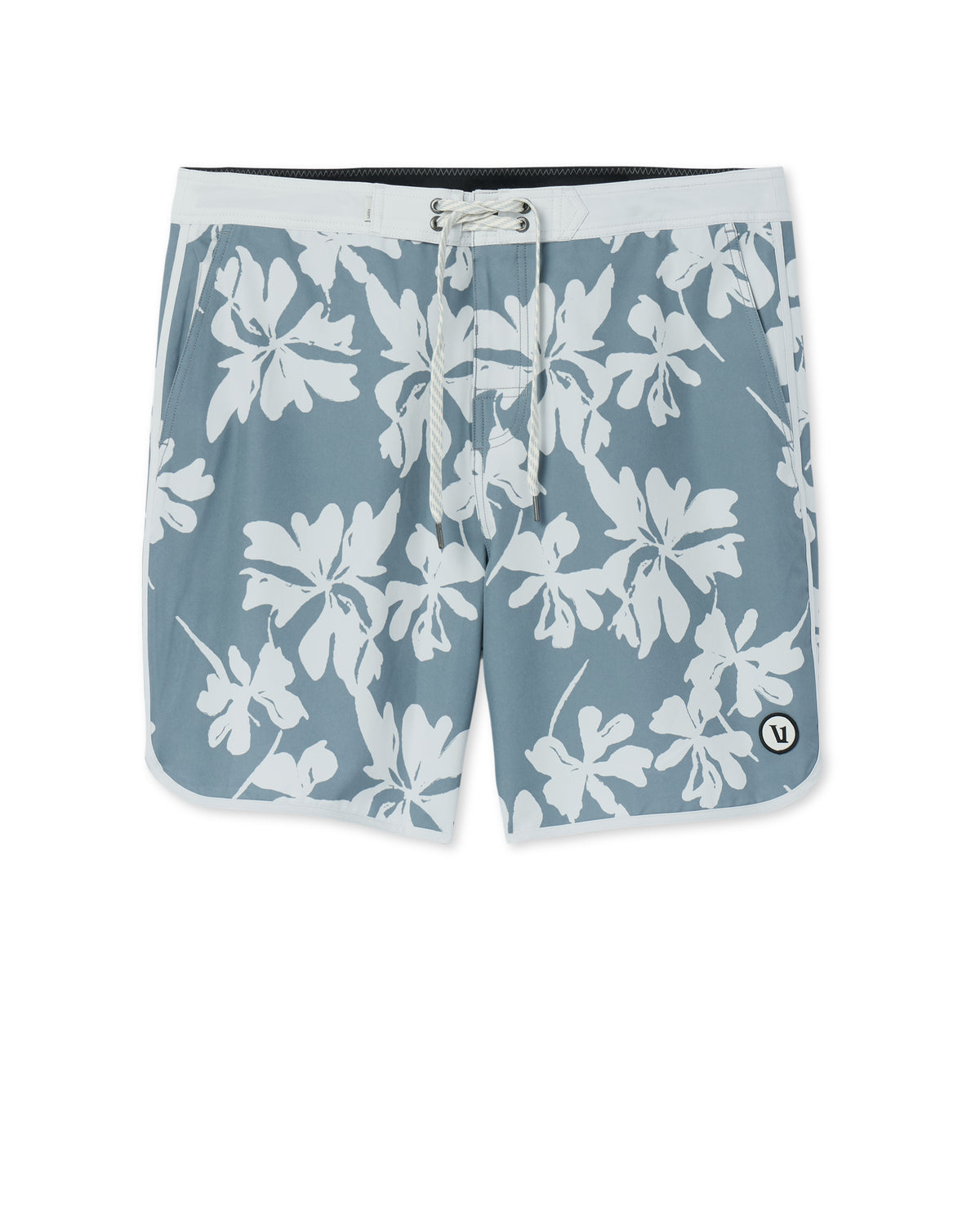 Cruise Boardshort Dusty Blue Plumeria | Vuori onsale