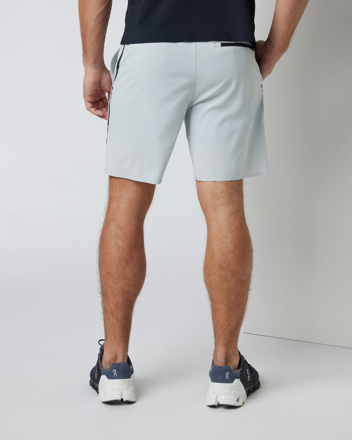 Domain Performance Short Sky Grey Workout Shorts | Vuori online